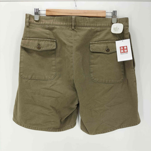 セラードアー Cellar Door イタリア製 ヘリンボーン 2タック コットン ショート パンツ ショーツ メンズ  48